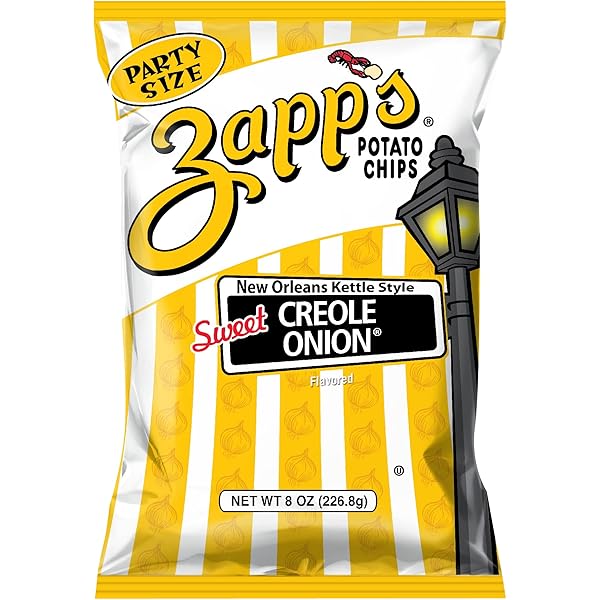 Amazon.com: 8oz. Zapp's Kettle Potato Chips Regular 1pk